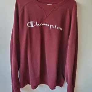 Men's XL Burgundy Champion Crewneck